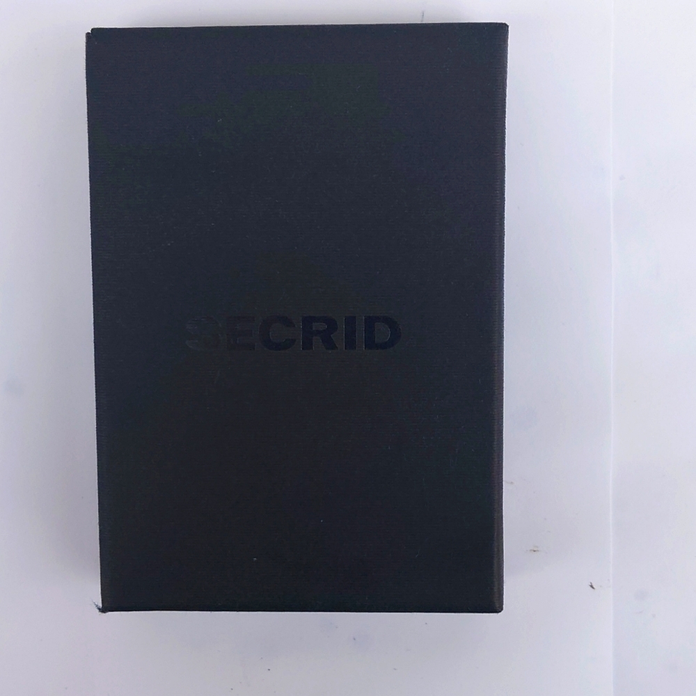 SECRID Veg Espresso-brown slimwallet. Brand new